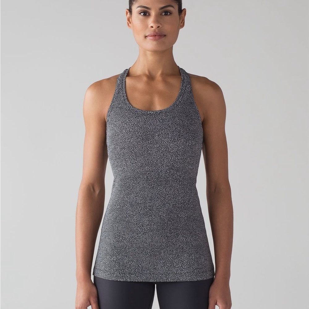 Lululemon racer back Women's Gray Tank Top